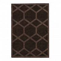 ковер ashton cocoa coffe 240x340 коричневый в Мурманске