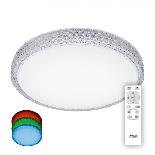 потолочный светодиодный светильник citilux альпина cl71840rgb в Мурманске