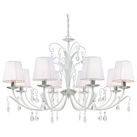 подвесная люстра arte lamp romana snow a1743lm-8wh в Мурманске