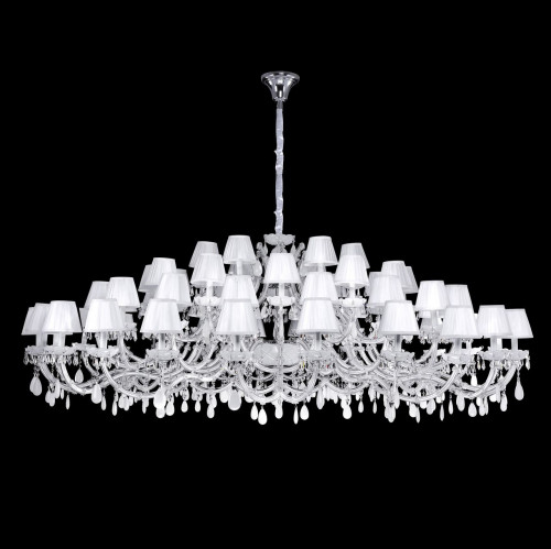 подвесная люстра crystal lux blanca sp60 белая в Мурманске