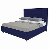 кровать двуспальная 180х200 синяя royal black в Мурманске