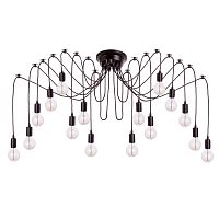 подвесная люстра loft it spider loft1162b/16 черная в Мурманске