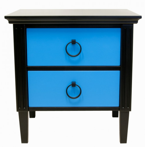 тумба nort blue черная с голубым в Мурманске