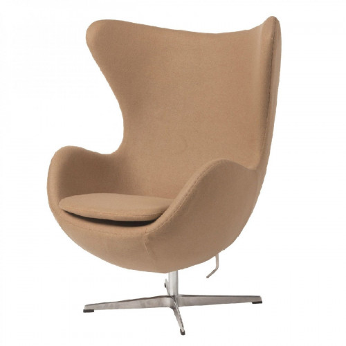 кресло egg chair коричневое в Мурманске