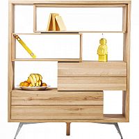 стеллаж bookcase коричневый в Мурманске