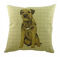 подушка с фото бордер терьера border terrier в Мурманске