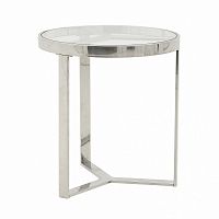 стол silver glass small серебристый, прозрачный в Мурманске