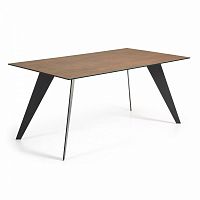 стол nack 200x100 черный corten c368k10 от la forma (ex julia grup) в Мурманске