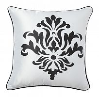 подушка с геральдическими лилиями fleur de lys ii white в Мурманске
