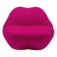кресло губы heller kiss малиновый кашемир в Мурманске