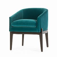 кресло copeland dining chair бирюзовое в Мурманске