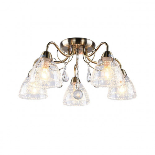 потолочная люстра arte lamp rugiada a1658pl-5ab в Мурманске