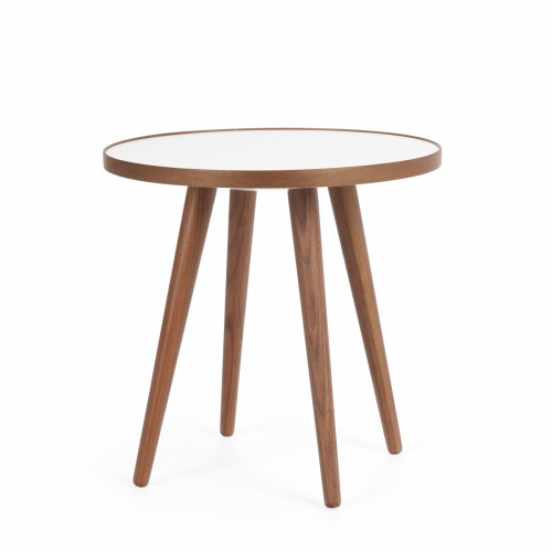 стол кофейный sputnik white and brown коичневый в Мурманске