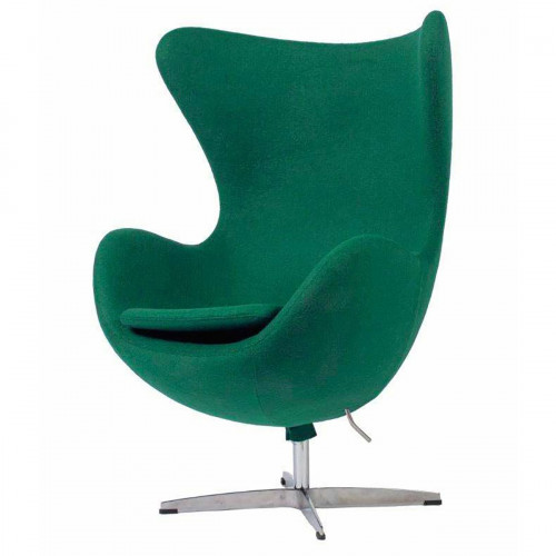 кресло egg chair темно-зеленое в Мурманске