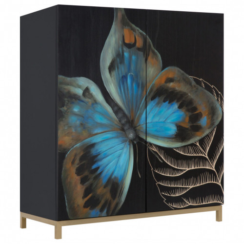 комод butterfly черный в Мурманске