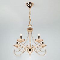подвесная люстра eurosvet provence 22404/5 золото в Мурманске