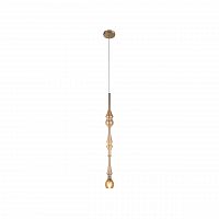 подвесной светильник crystal lux lux new sp1 d amber в Мурманске