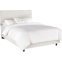 кровать двуспальная 180х200 белая frank platform white в Мурманске