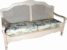 французкая лавочка mobilier de maison сине-белая в Мурманске