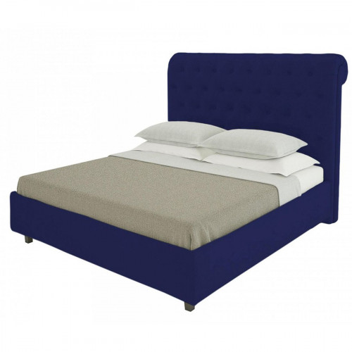 кровать большая 200х200 sweet dreams синяя в Мурманске