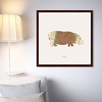 картина: nyc hippo, 2016г в Мурманске