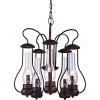 подвесная люстра arte lamp bulbo a8955lm-5br в Мурманске