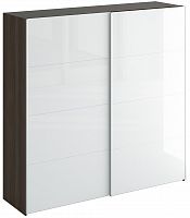 шкаф-купе slide 1700 белый глянец коричневый в Мурманске