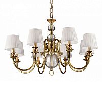люстра newport 8 от delight collection белая/прозрачная/бронзовая в Мурманске