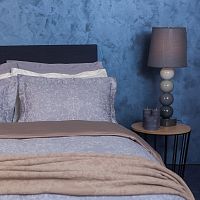 комплект постельного белья decoflux сатин семейный versaille grey в Мурманске