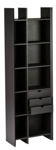 шкаф книжный mdhrrlb070rv коричневый в Мурманске