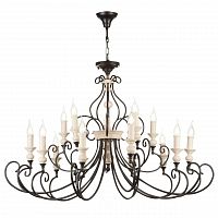 подвесная люстра maytoni karina h631pl-15b бежевая в Мурманске