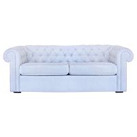 диван chesterfield двухместный прямой белый в Мурманске