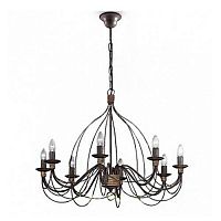 подвесная люстра ideal lux corte sp8 ruggine в Мурманске