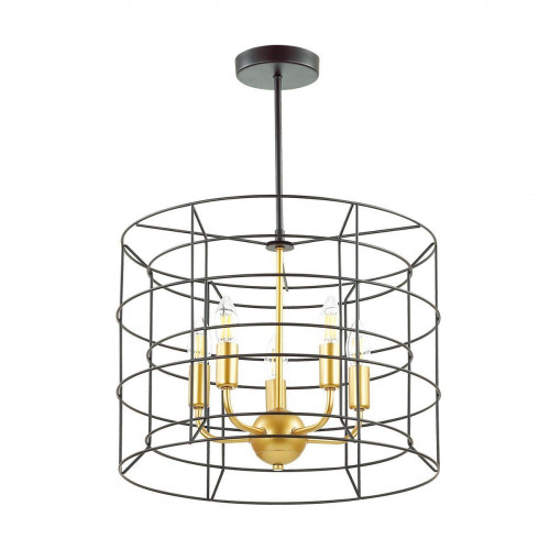 подвесная люстра lumion rupert 4410/5 черная в Мурманске