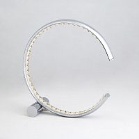 настольная лампа eurosvet vortex 80411/1 хром в Мурманске
