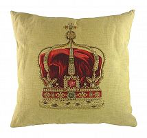 подушка с картинкой короны queen crown cream в Мурманске