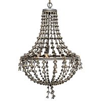 люстра «адела» темное серебро с золотистыми деталями в Мурманске