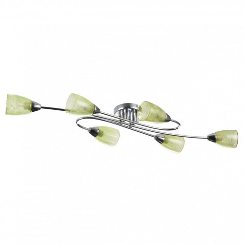 потолочная люстра freya flash fr5104-cl-06-gn в Мурманске