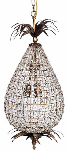 люстра дизайнерская chandelier3 медь и прозрачное стекло в Мурманске