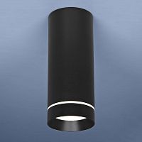 потолочный светодиодный светильник elektrostandard dlr022 12w 4200k черный матовый 4690389102967 в Мурманске
