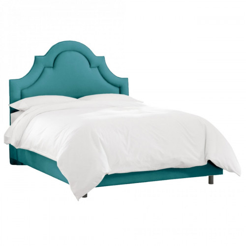 кровать двуспальная 160х200 бирюзовая kennedy peacock в Мурманске