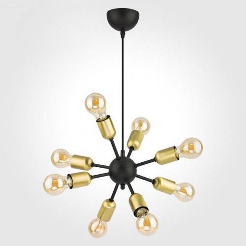 подвесная люстра tk lighting 1468 estrella black в Мурманске