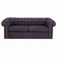 диван chesterfield прямой фиолетовый в Мурманске