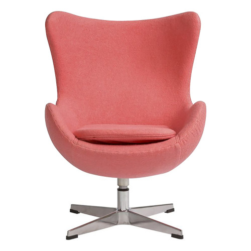детское кресло egg chair коралловое в Мурманске