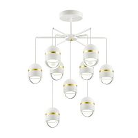подвесная светодиодная люстра odeon light minion 4117/45cl в Мурманске