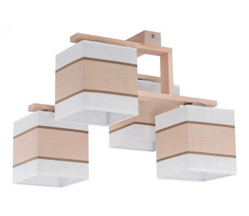 потолочная люстра tk lighting 562 lea white 4 в Мурманске