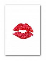 постер kiss а3 (красный) в Мурманске