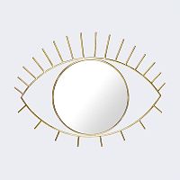 зеркало в форме глаза декоративное большое в золотой раме cyclops в Мурманске