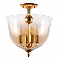 потолочный светильник crystal lux atlas pl4 gold в Мурманске