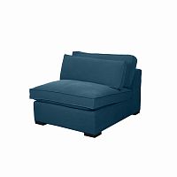 элемент дивана so086-2-10-n deep size king armless chair прямой синий в Мурманске